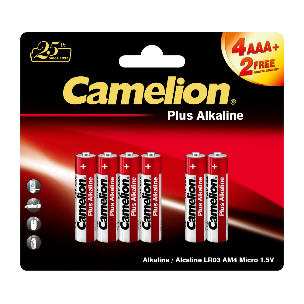 Батарейки Camelion 4+2LR03-BP - фото 1