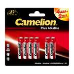Батарейки Camelion 4+2LR03-BP