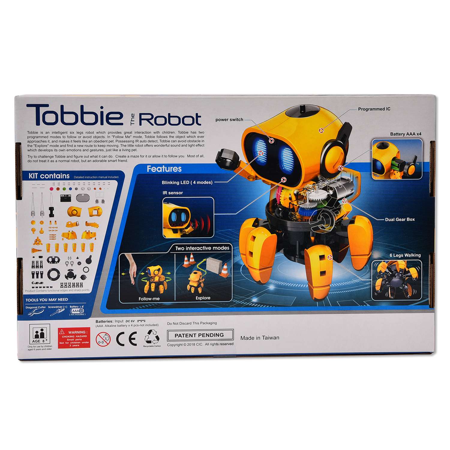 Робот CIC Tobbie 21-893 - фото 8