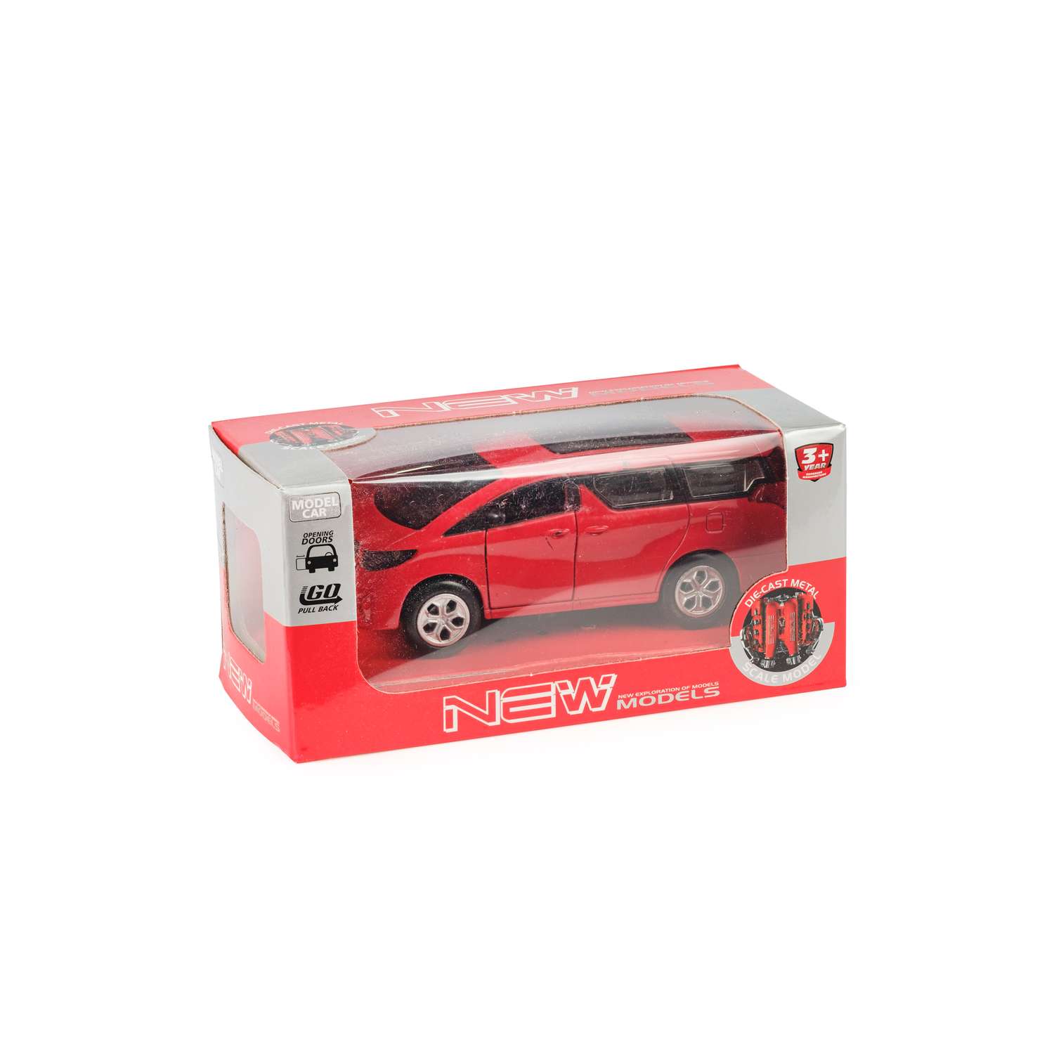 Игрушка HUADA Металлическая инерционная модель автомобиля Toyota Alphard 1790969/5 - фото 2
