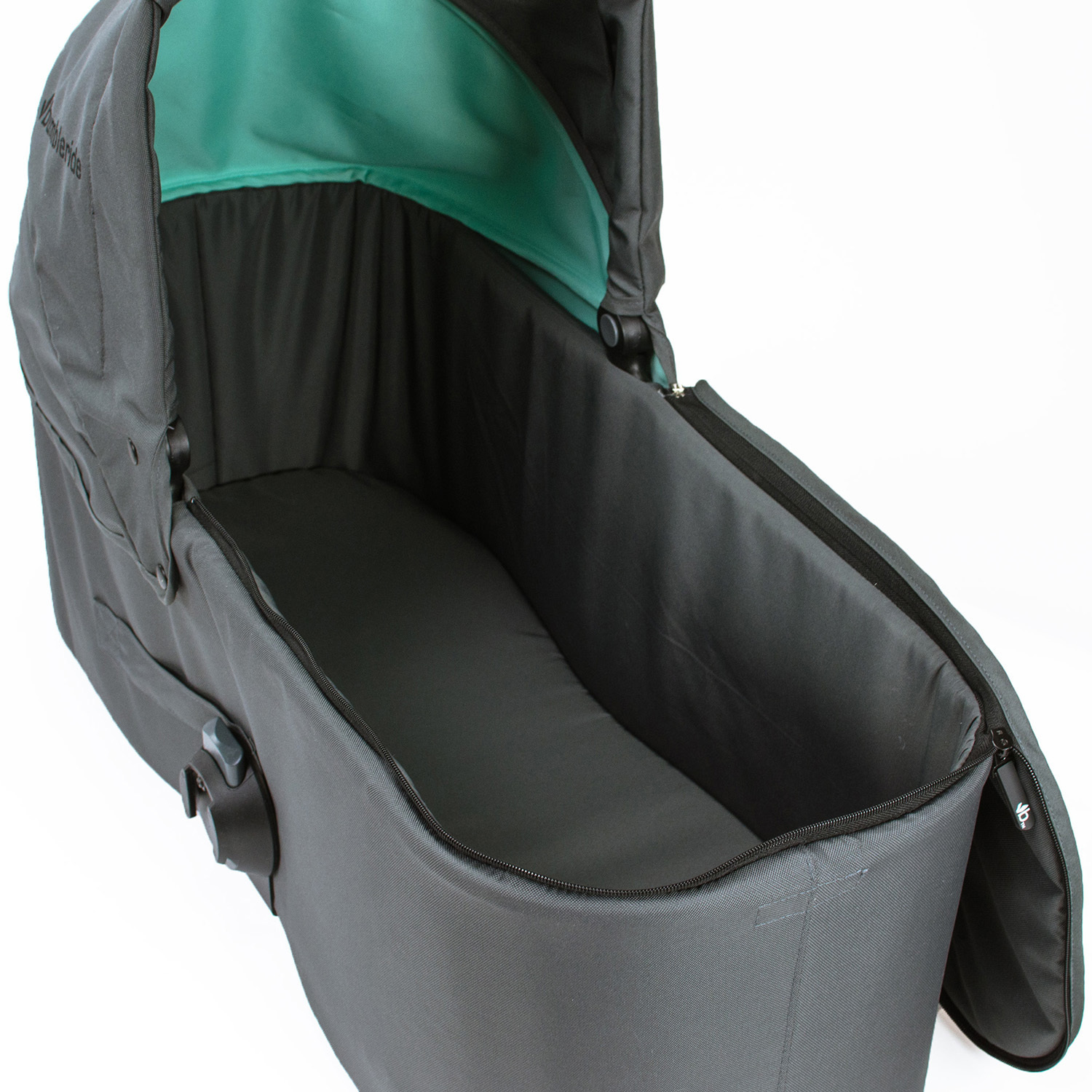 Люлька Bumbleride Bassinet для Indie Twin/Dawn Grey Mint BTN-75DGM - фото 10