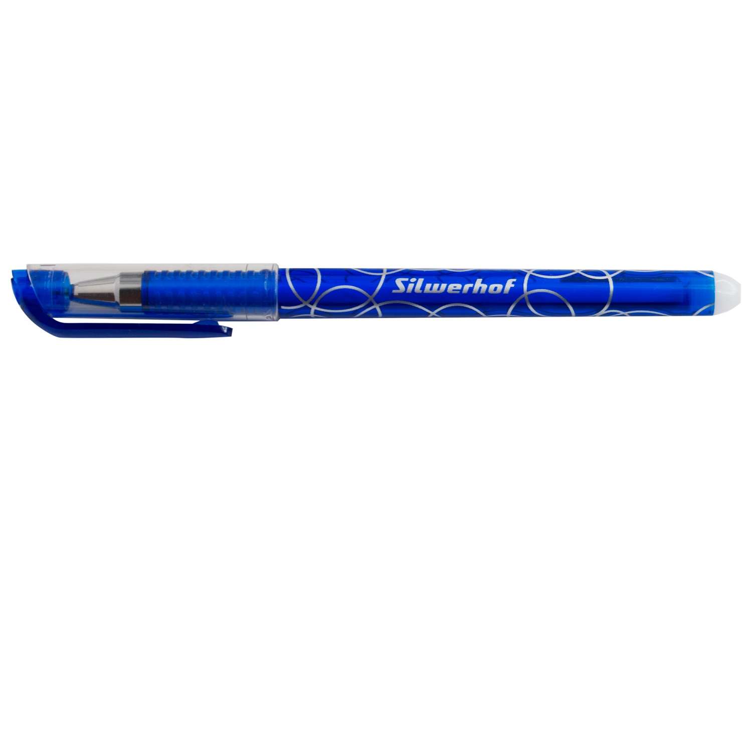 Ручка гелевая Silwerhof стираемая Синий 1507520 - фото 1