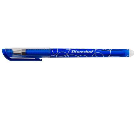 Ручка гелевая Silwerhof стираемая Синий 1507520