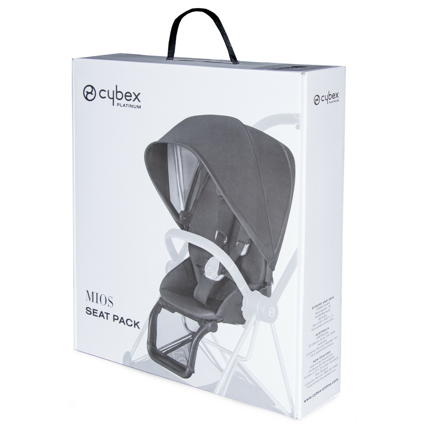 Набор чехлов Cybex Seat Pack Cybex Mios Manhattan Grey 519002435 - фото 6