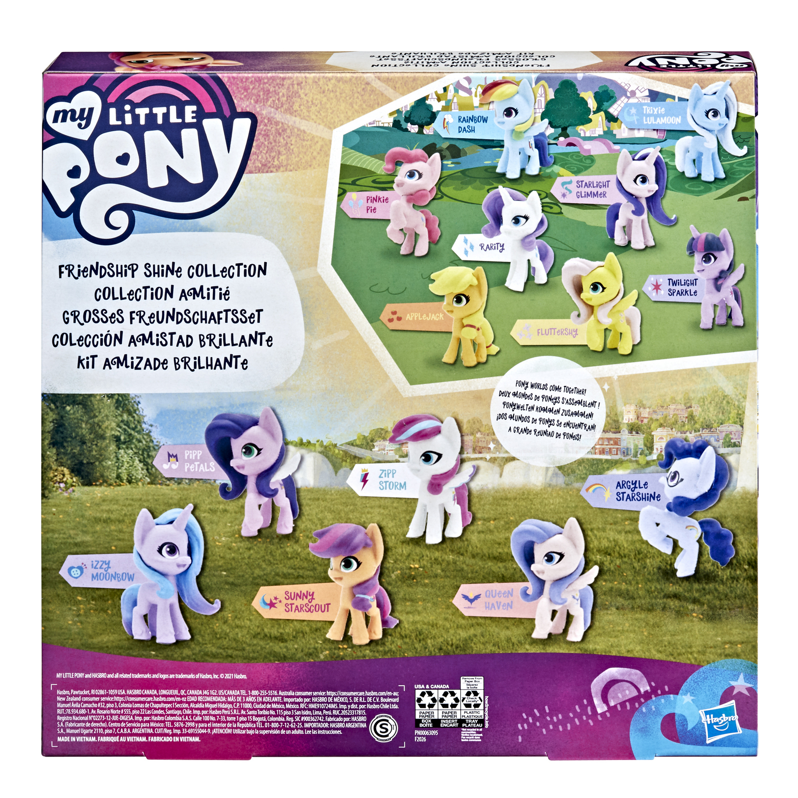 Набор игровой My Little Pony Коллекция мини-фигурок 14шт F20265L0 - фото 4