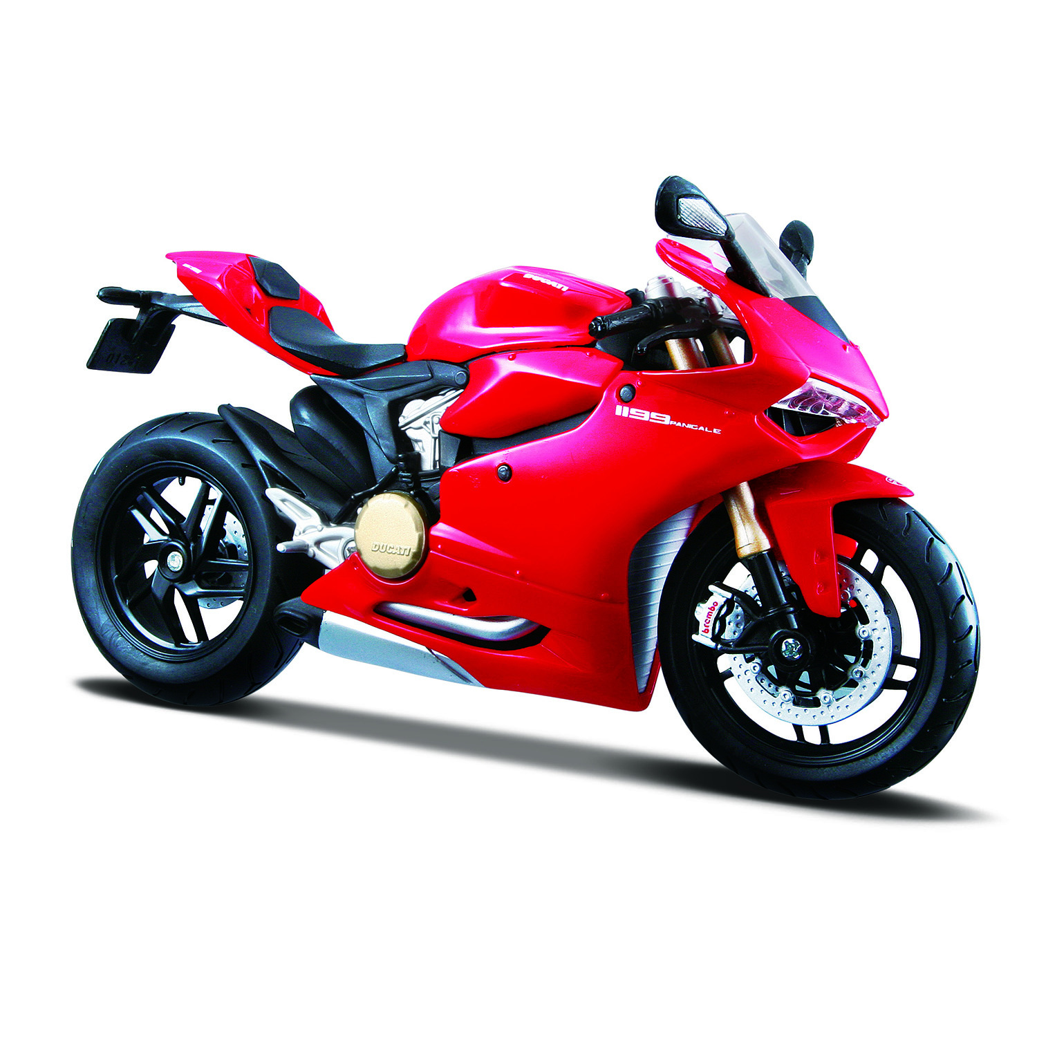 Мотоцикл MAISTO Ducati 1199 Panigale 1:12 красный 20-11108 - фото 1