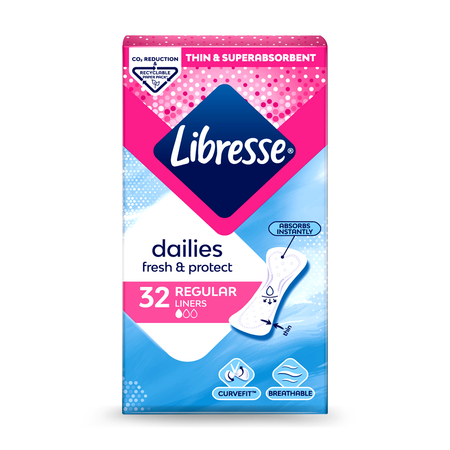 Гигиенические прокладки Libresse Daily Fresh Regular 32