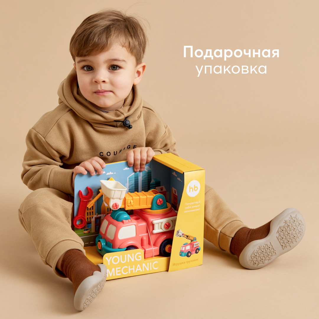 Автомобиль Happy Baby YOUNG MECHANIC без механизмов 331883 - фото 4