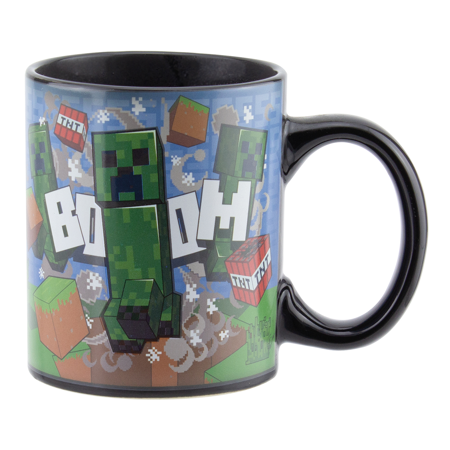 Кружка PALADONE Minecraft Creeper Heat Change Mug 300ML PP7975MCF - фото 5