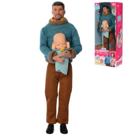 Кукла мальчик S+S Кукла папа 29 см