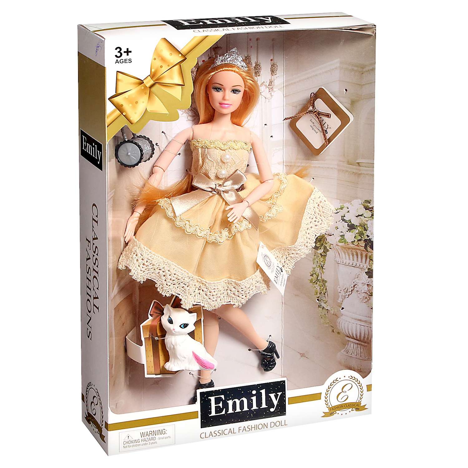 Кукла-модель Sima-Land «Эмели» в платье 4389908 - фото 9
