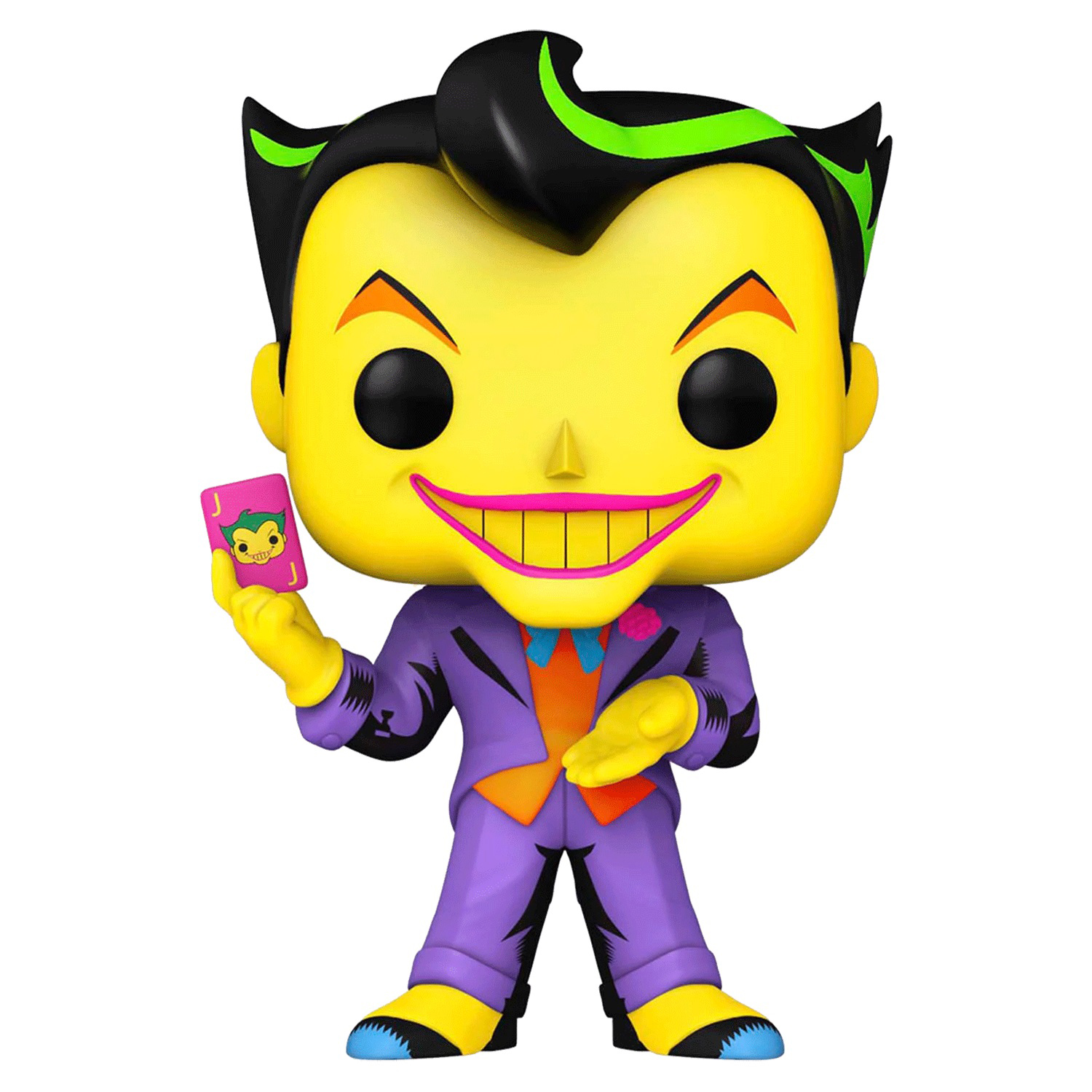 Фигурка Funko POP! Heroes DC Batman Animated Series Black Light Joker 51723 - фото 1