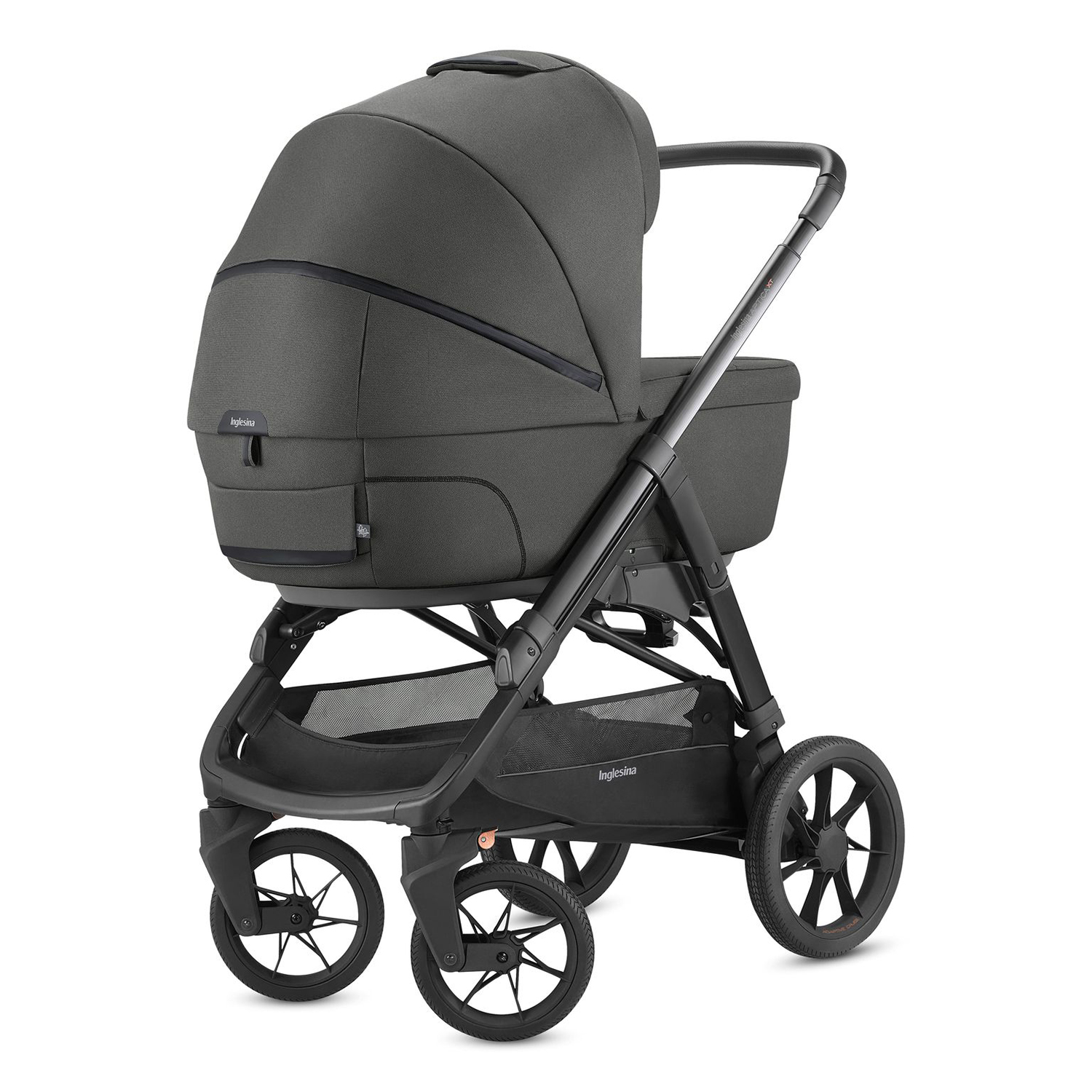 Коляска 2в1 Inglesina Aptica System Duo на шасси ApticaXT Charcoal Grey - фото 2