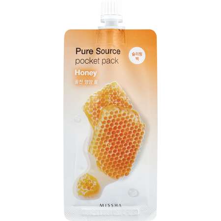 Маска кремовая MISSHA Pure Source с медом 10 мл