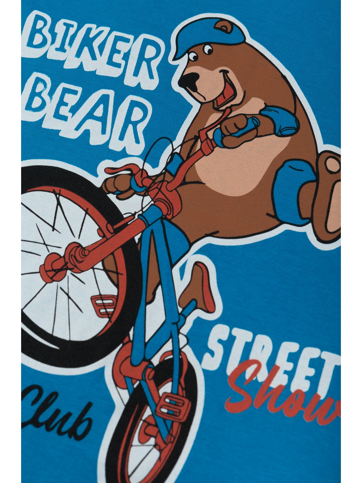 Футболка МЕДВЕЖОНОК МИМИ SH723_синий Biker bear - фото 2