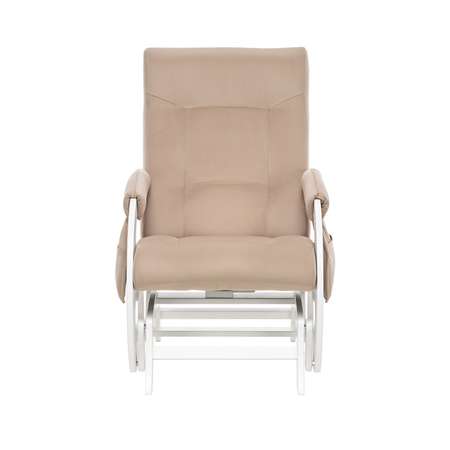 Кресло для кормления Milli Ария с карманами молочный дуб / ткань V 18