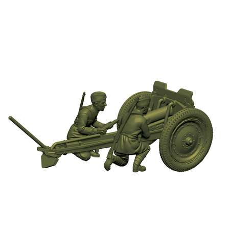Модель для сборки Звезда Советская 76-ММ пушка