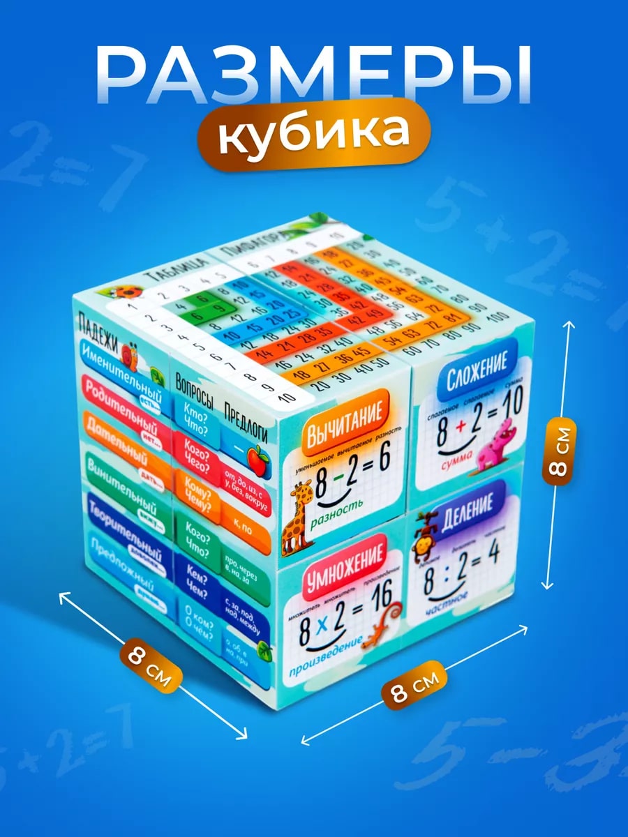 Развивающая игрушка Кубик-разумик головоломка - фото 1