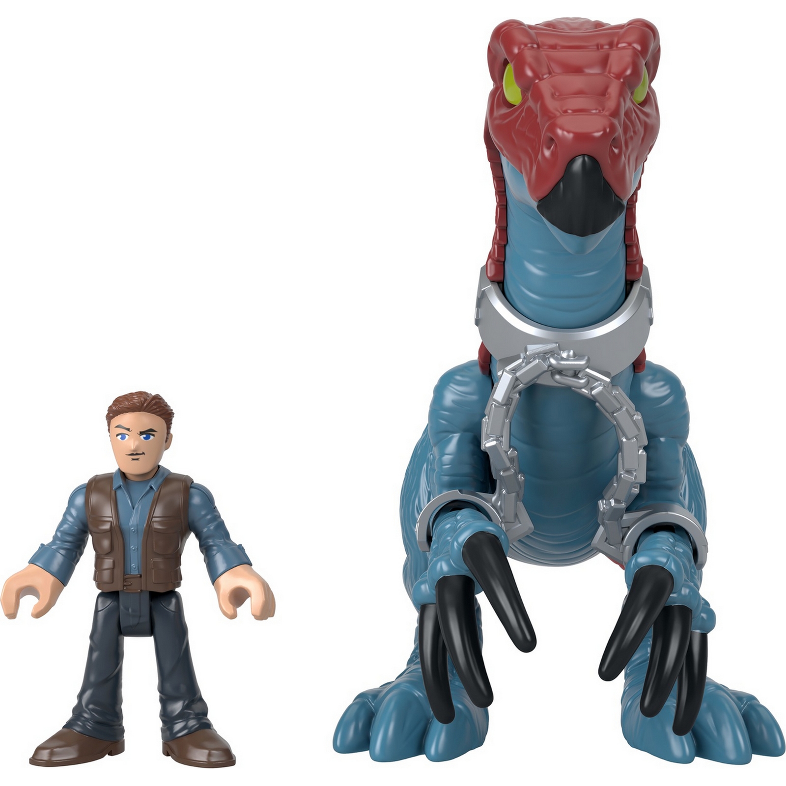 Набор IMAGINEXT Jurassic World Теризинозавр и Оуэн GVV63 - фото 3