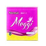 Тампоны женские гигиенические MEGGI Normal New Meg 718 8 шт