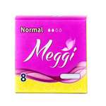 Тампоны женские гигиенические MEGGI Normal New Meg 718 8 шт