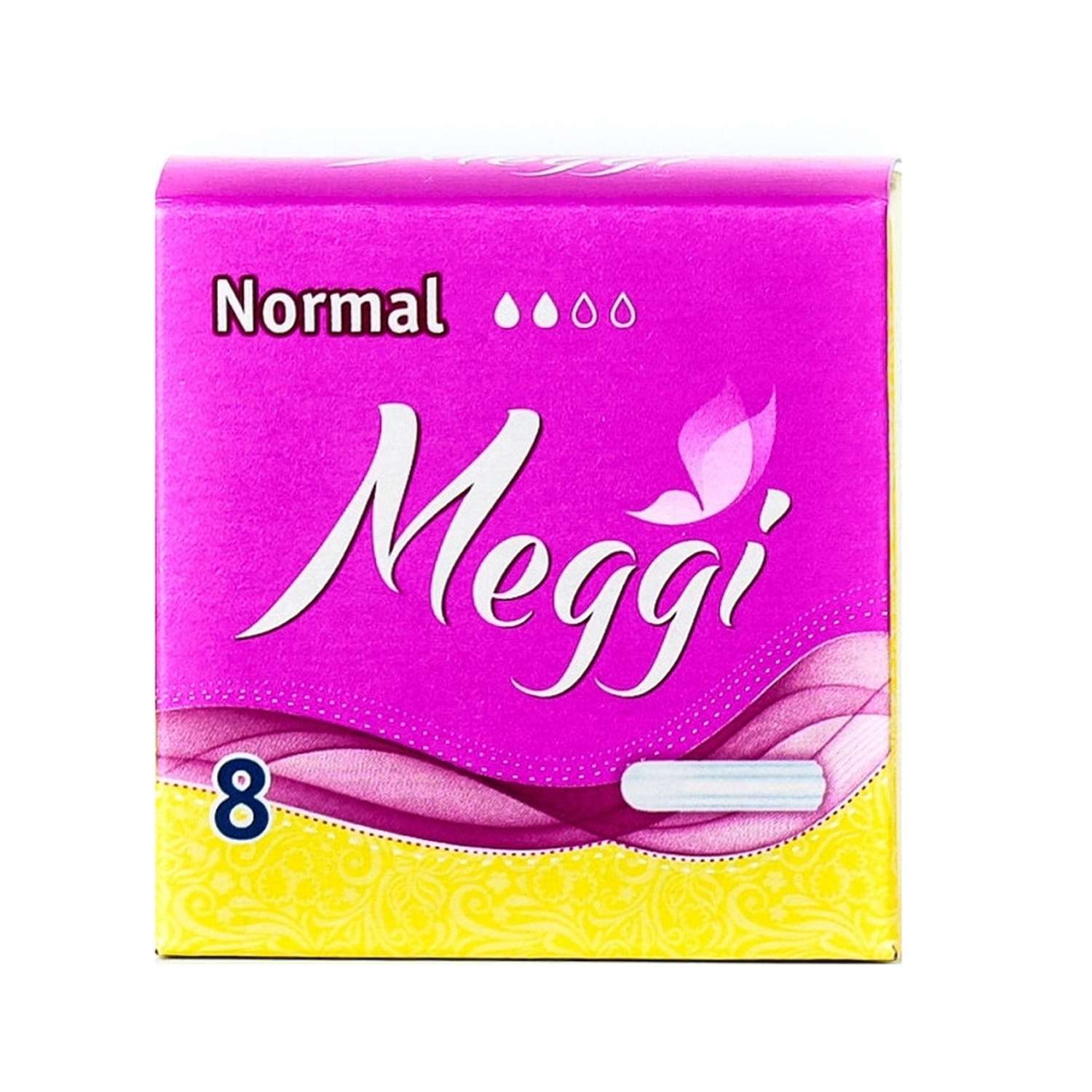 Тампоны женские гигиенические MEGGI Normal New Meg 718 8 шт - фото 1