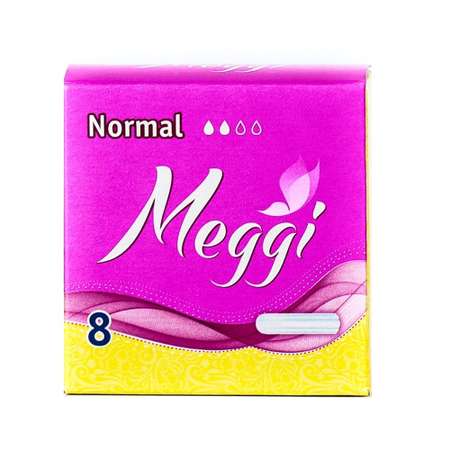 Тампоны женские гигиенические MEGGI Normal New Meg 718 8 шт