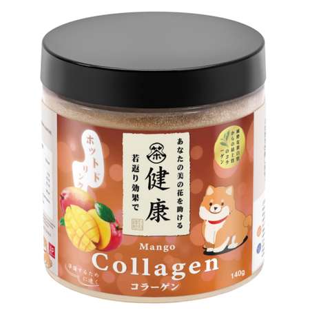 Коллаген порошок с витамином С Japan Formula для суставов и связок гидролизованный со вкусом Манго