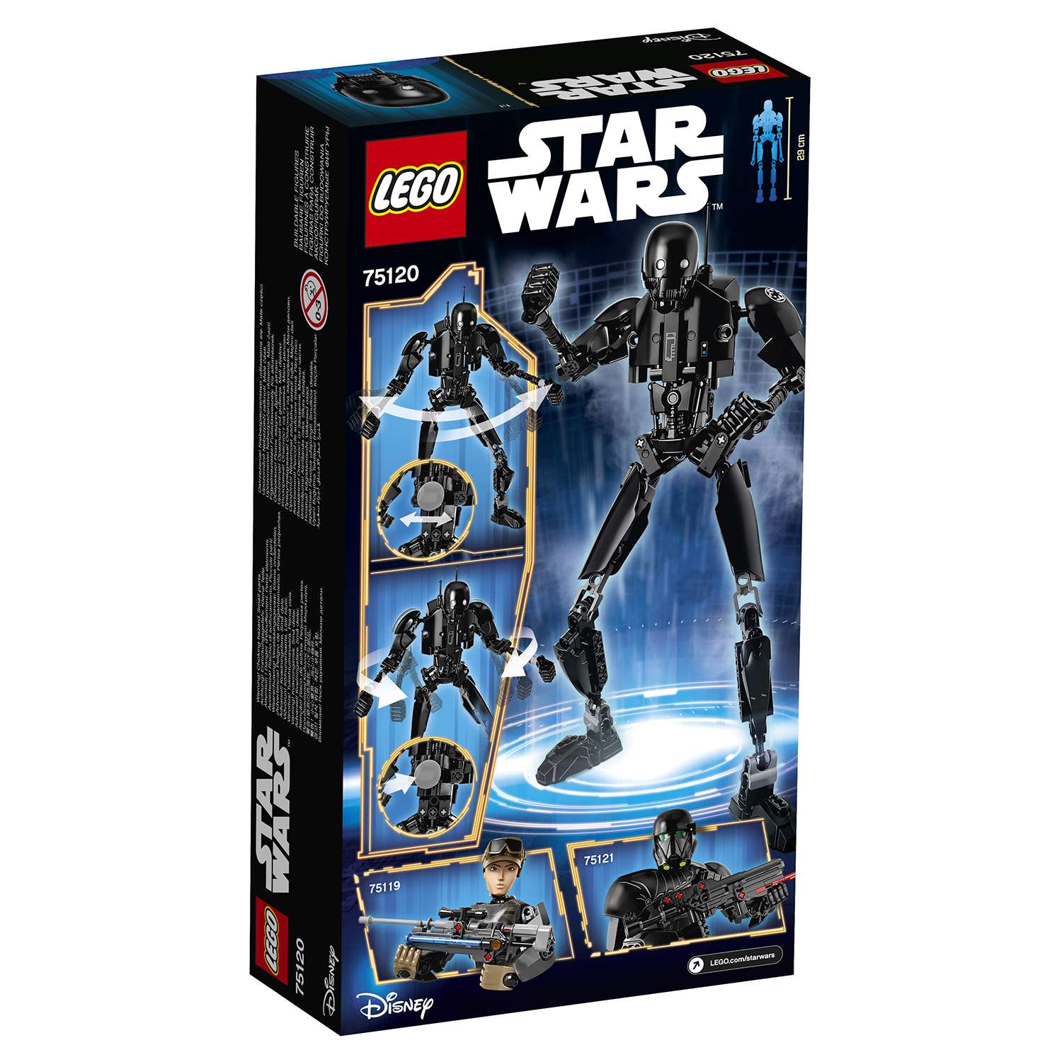 Конструктор LEGO Constraction Star Wars K-2SO™ (75120) - фото 3