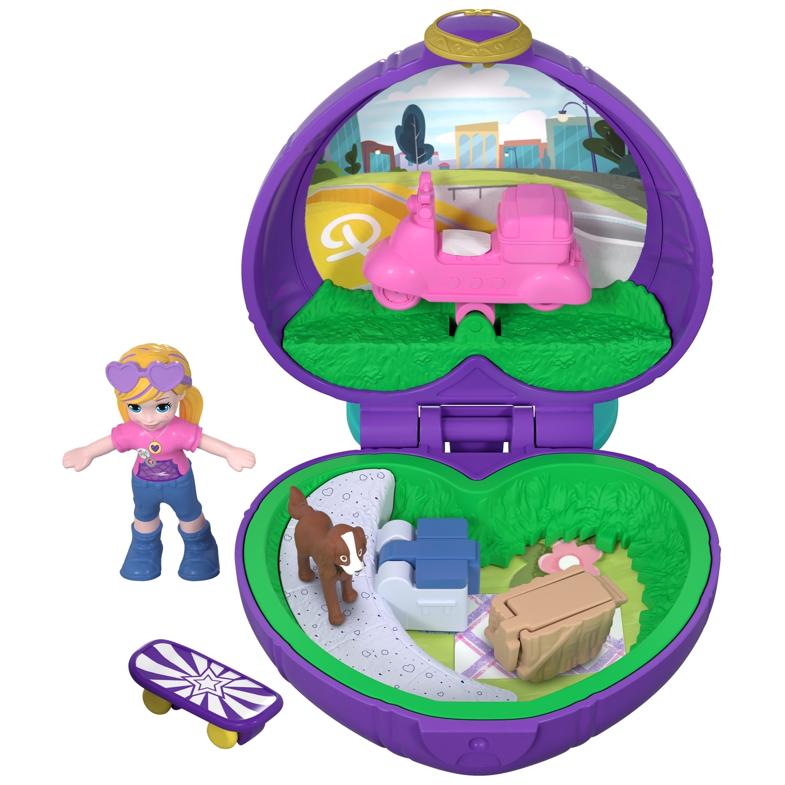 Набор игровой POLLY POCKET 1 компактный FRY30 купить по цене 9 ₽ в  интернет-магазине Детский мир