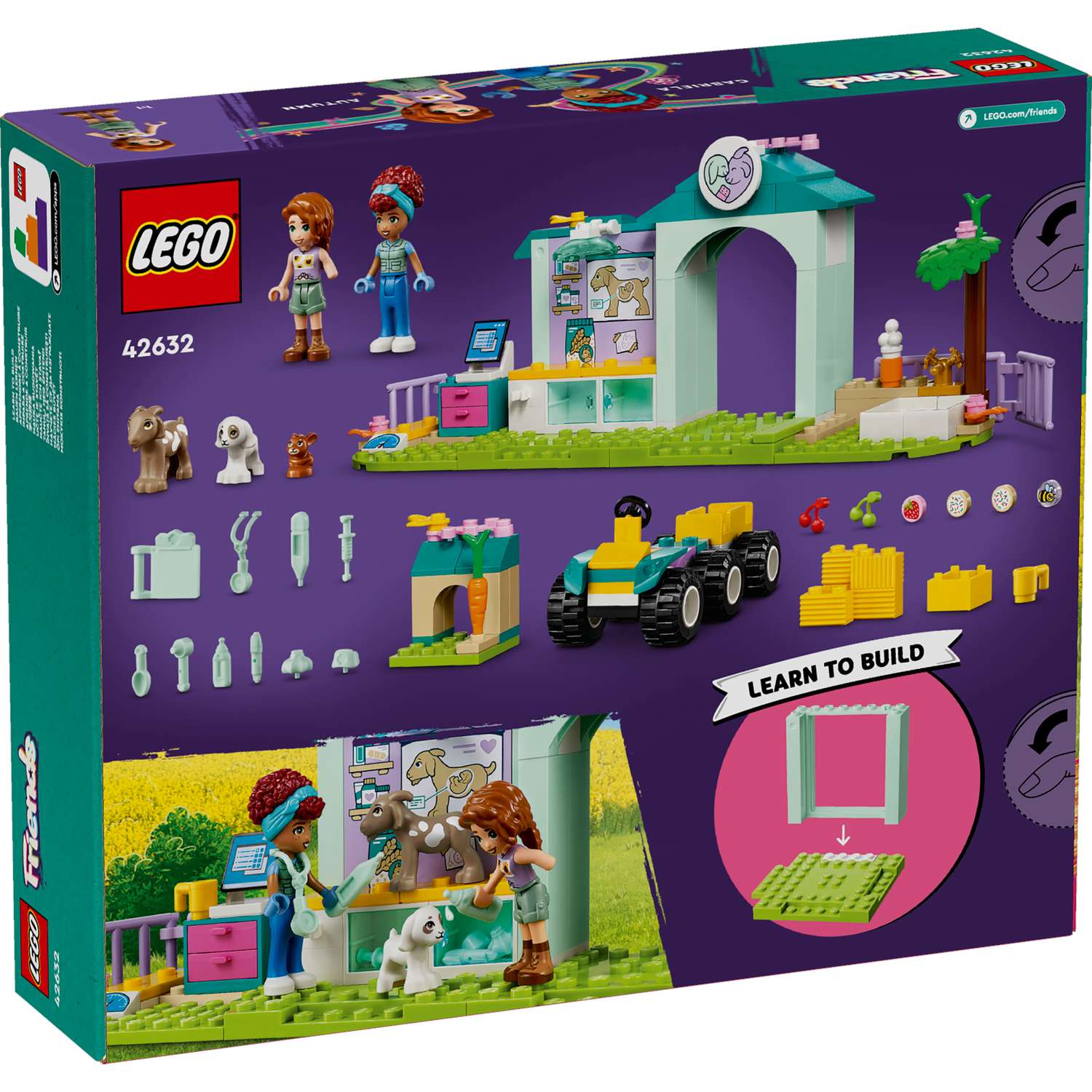 Конструктор LEGO Friends Ветеринарная клиника для сельскохозяйственных животных 42632 - фото 4