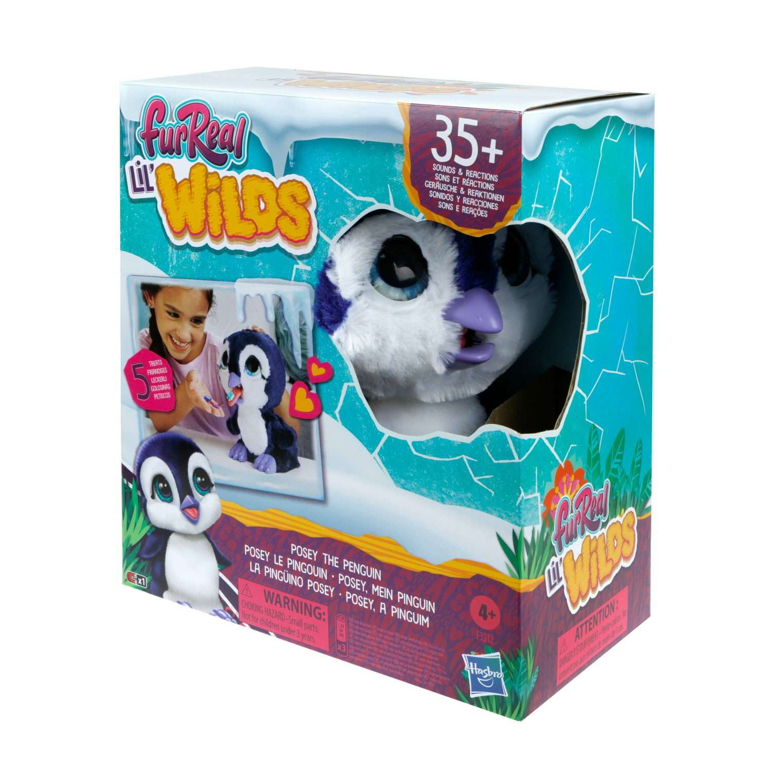 Интерактивная игрушка Hasbro Furreal friends питомец Пингвиненок - фото 1