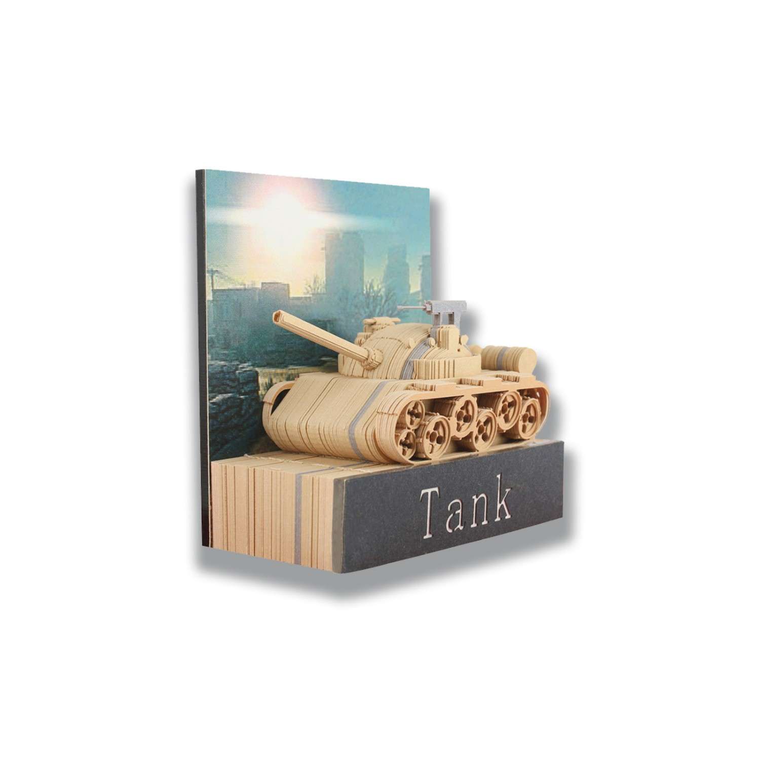 Блок для заметок 3D PROtect Танк - фото 1