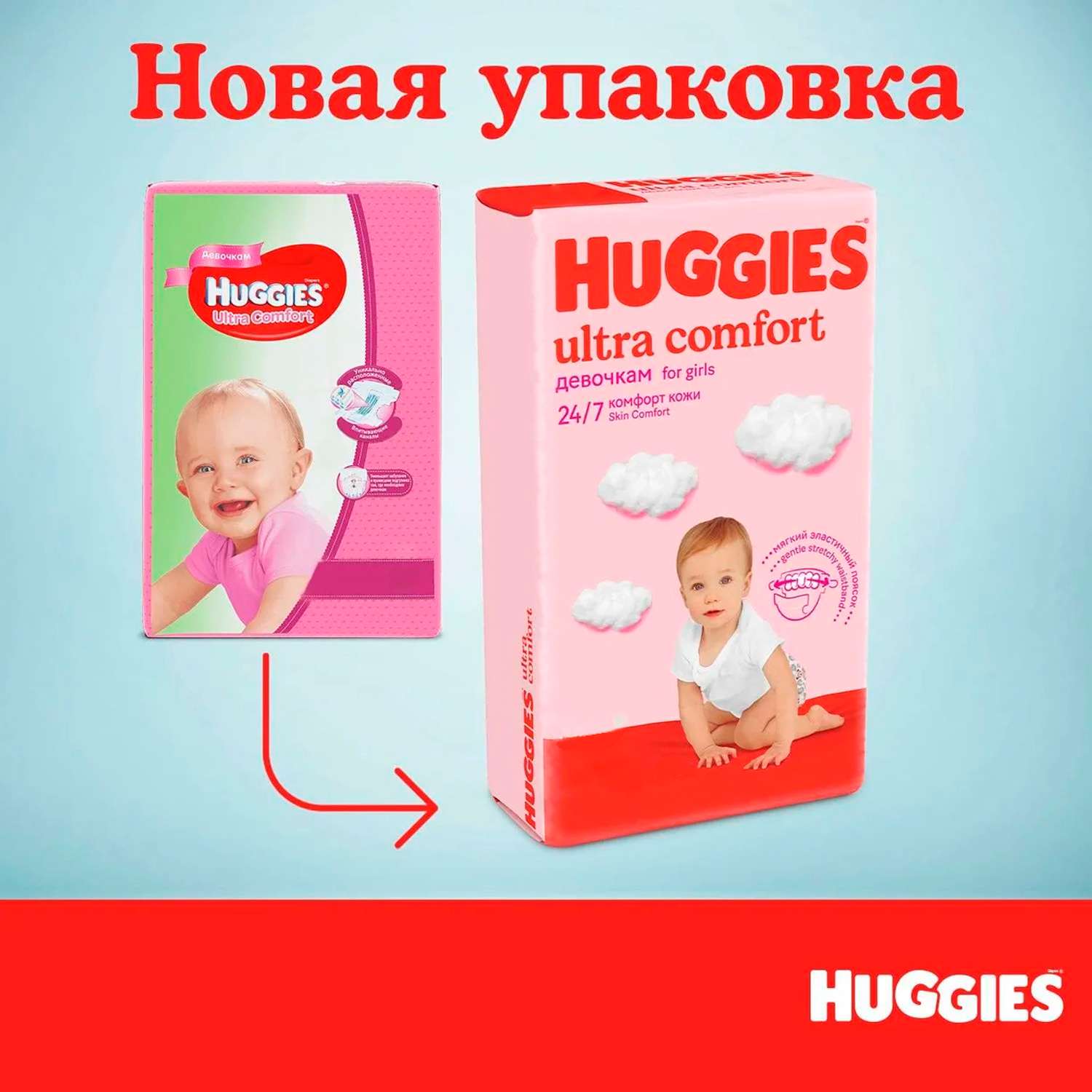 Подгузники Huggies Ultra Comfort для девочек 3 5-9кг 21шт - фото 10