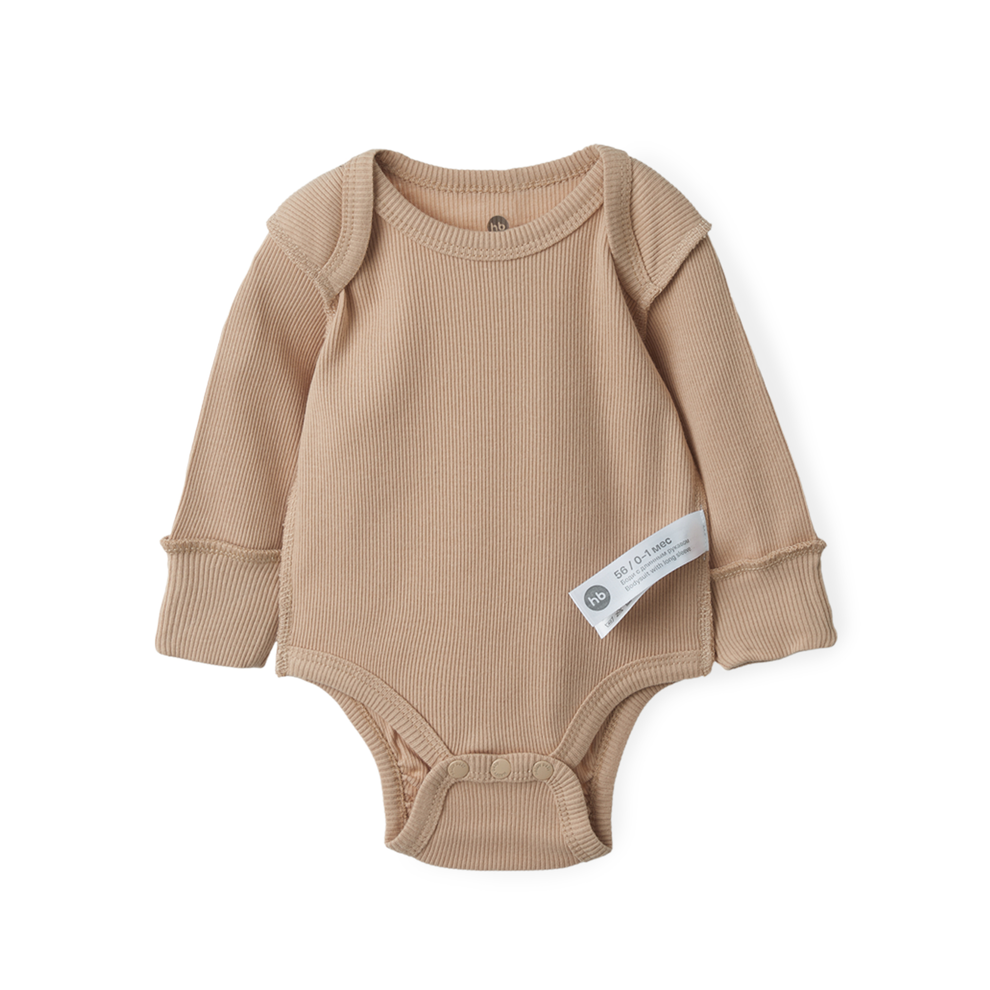 Боди 3 шт HAPPY BABY 90112_beige_pink_milky - фото 27