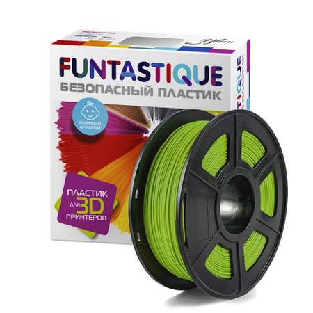 Пластик для 3D-ручек FUNTASTIQUE 1.75 мм 1 кг салатовый