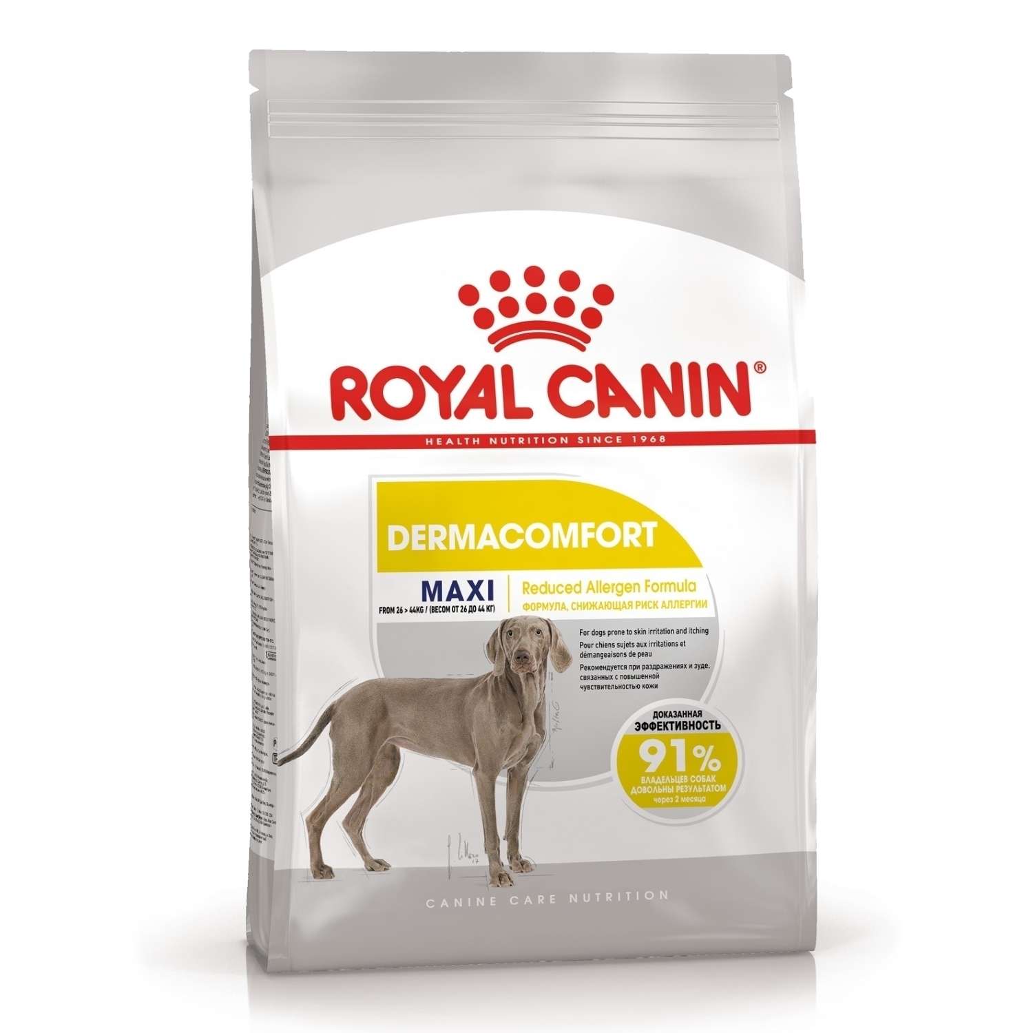 Корм для собак ROYAL CANIN Maxi Dermacomfort крупных пород склонных к кожным раздражениям и зуду 3кг - фото 2