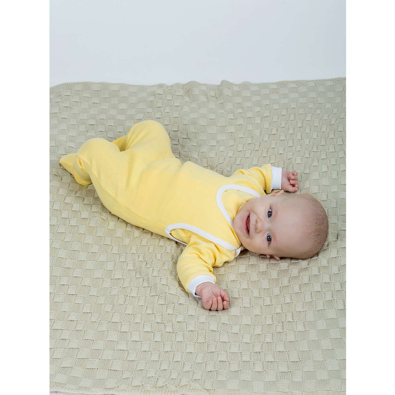 Ползунки KiMMi Baby Кб-1308250к желтый - фото 1