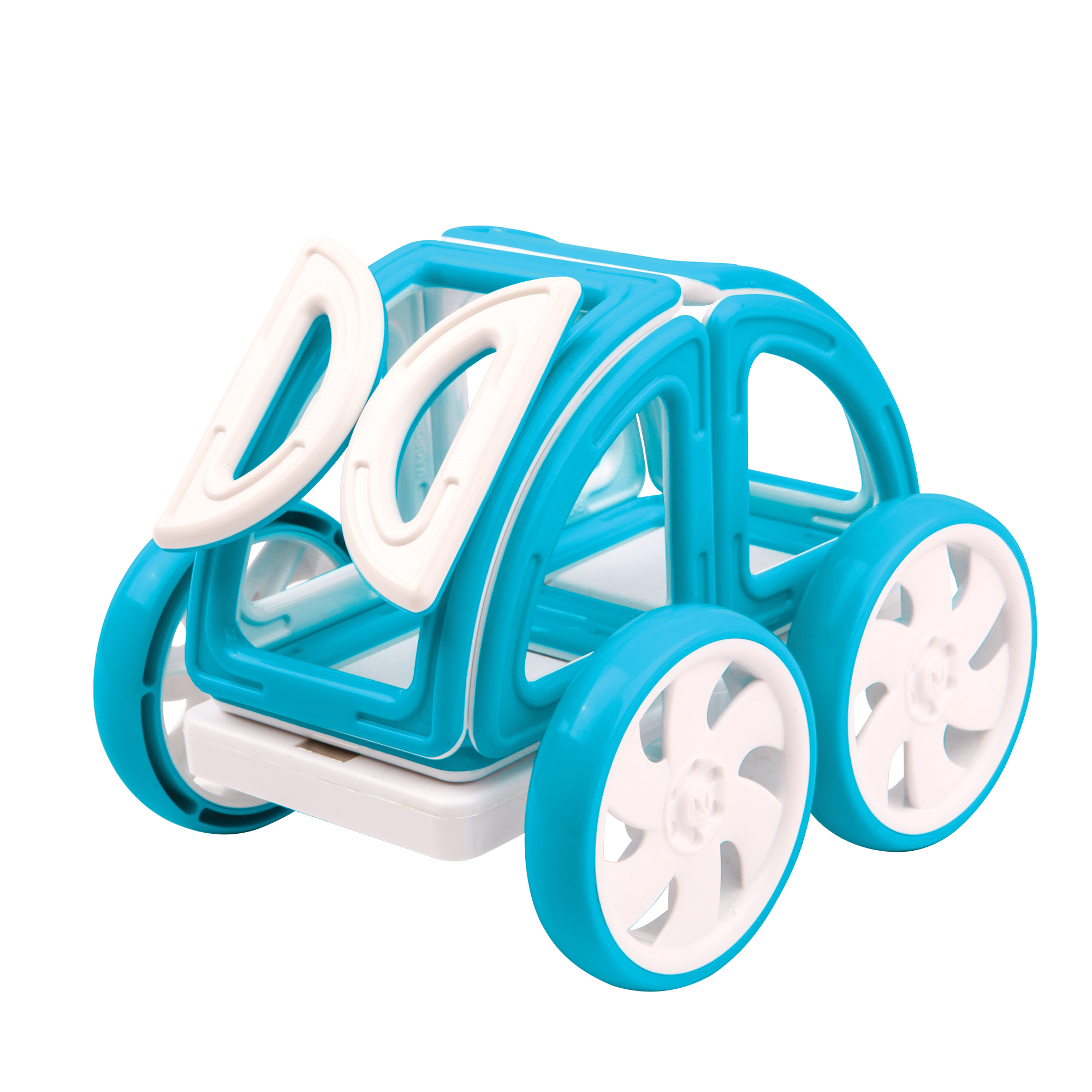 Магнитный конструктор Magformers My First Buggy 14-Blue - фото 3