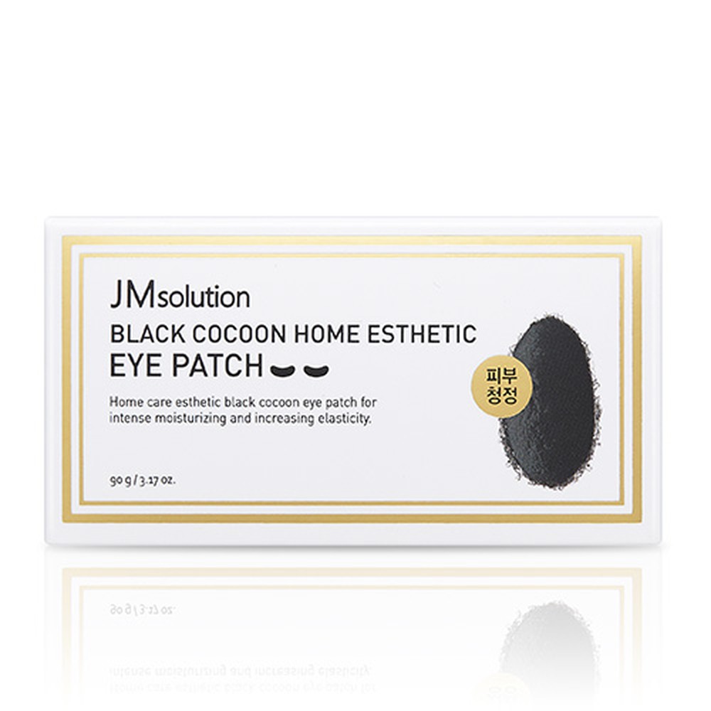 Патчи для глаз JMsolution Black cocoon гидрогелевые с протеинами шелка и древесным углем 60 шт - фото 5