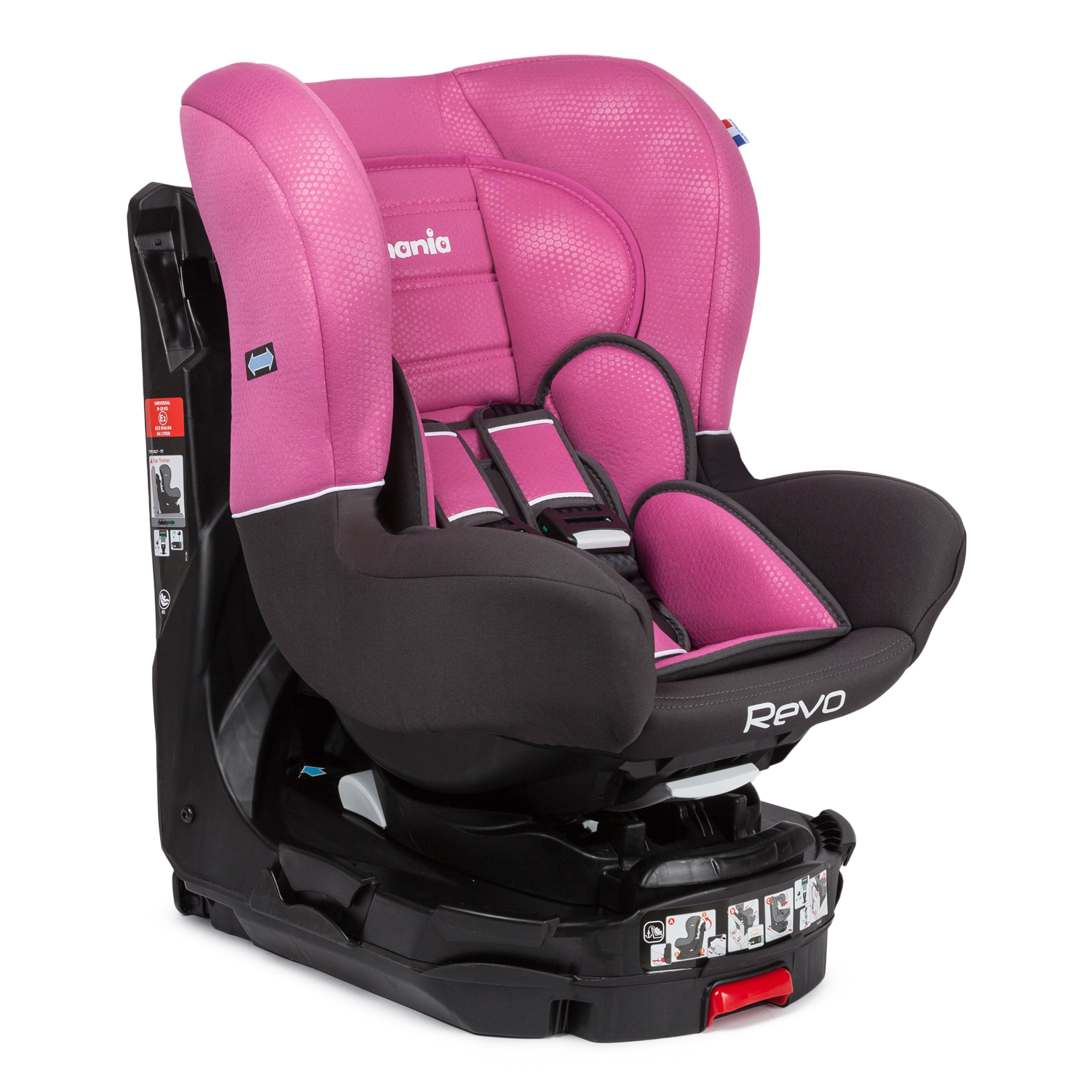 Автокресло Nania Revo Isofix Luxe Pink - фото 9