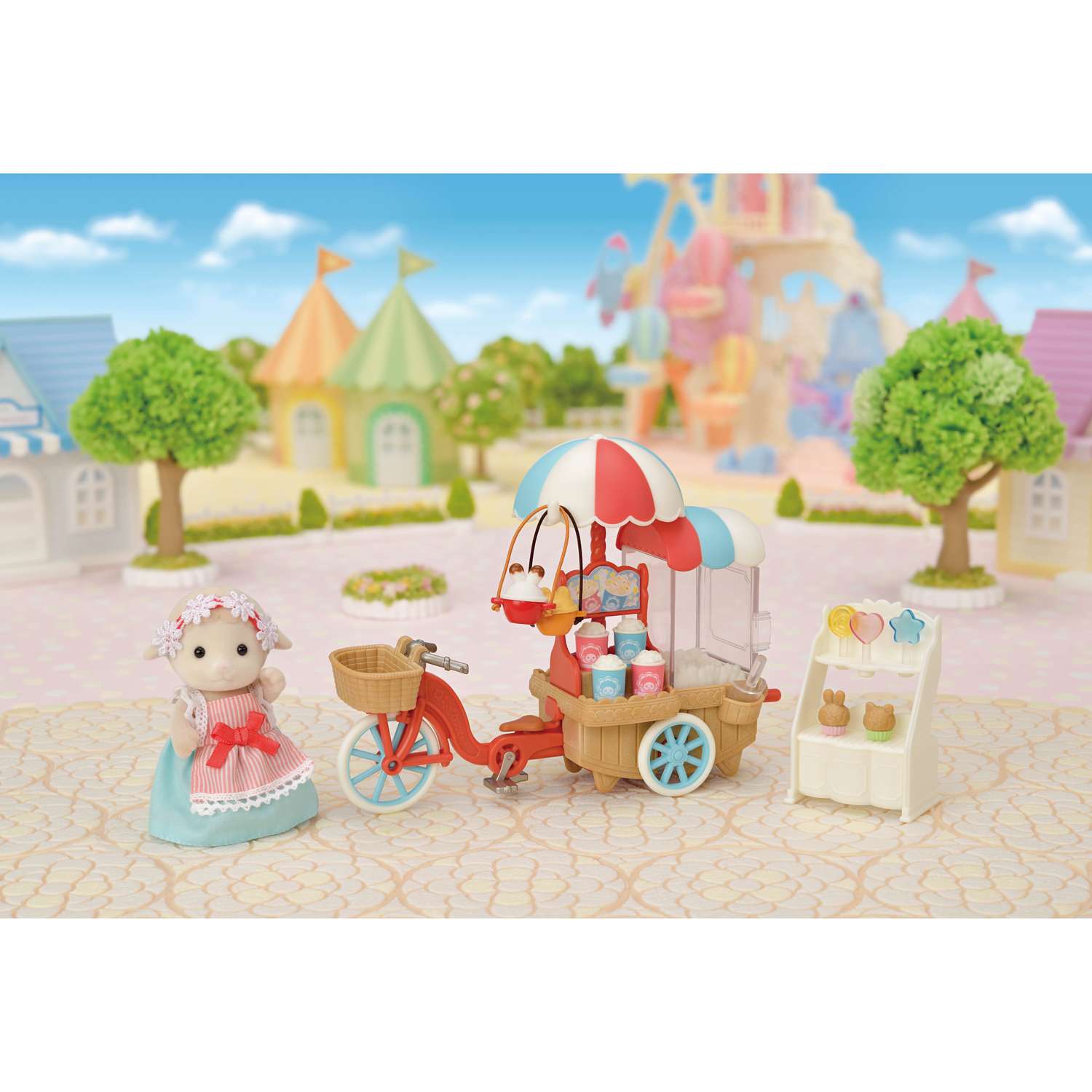 Sylvanian deals popcorn cart