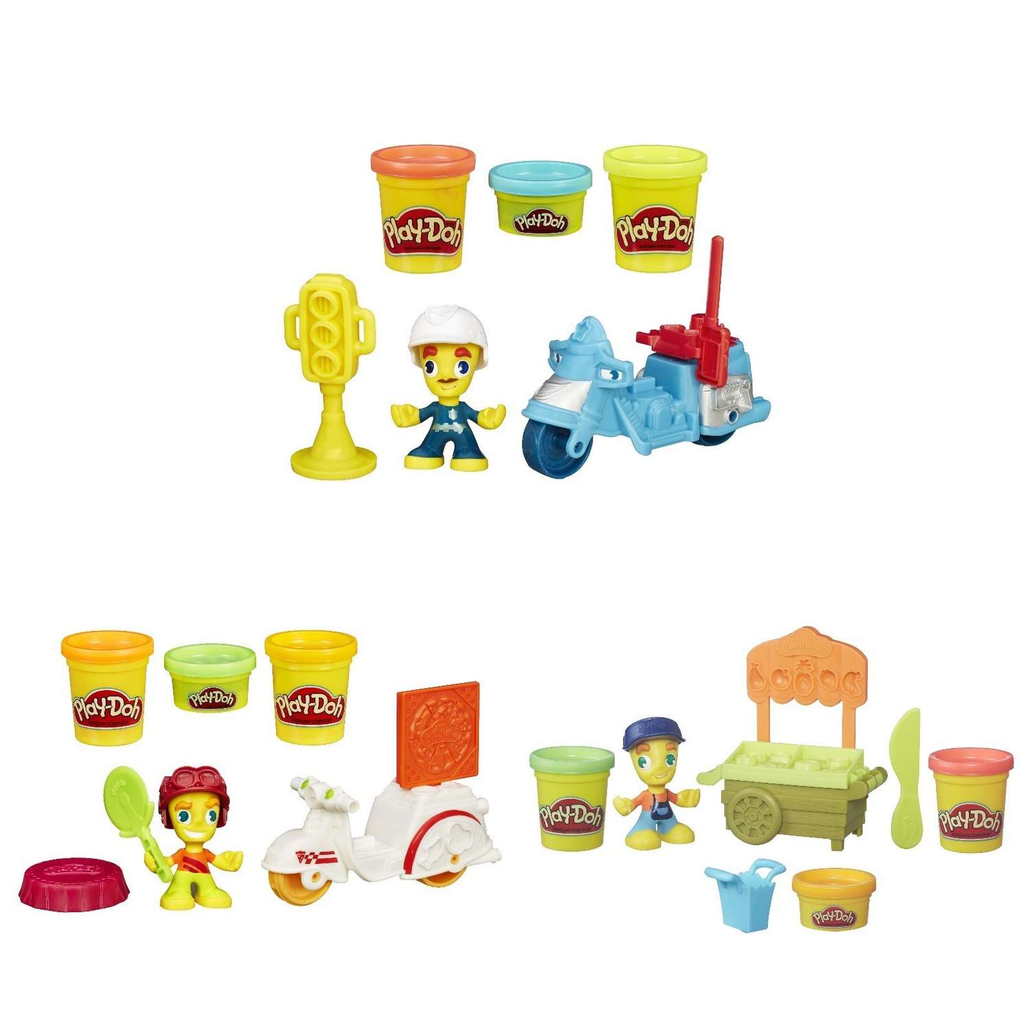 Набор Play-Doh Город Транспорт в ассортименте - фото 1