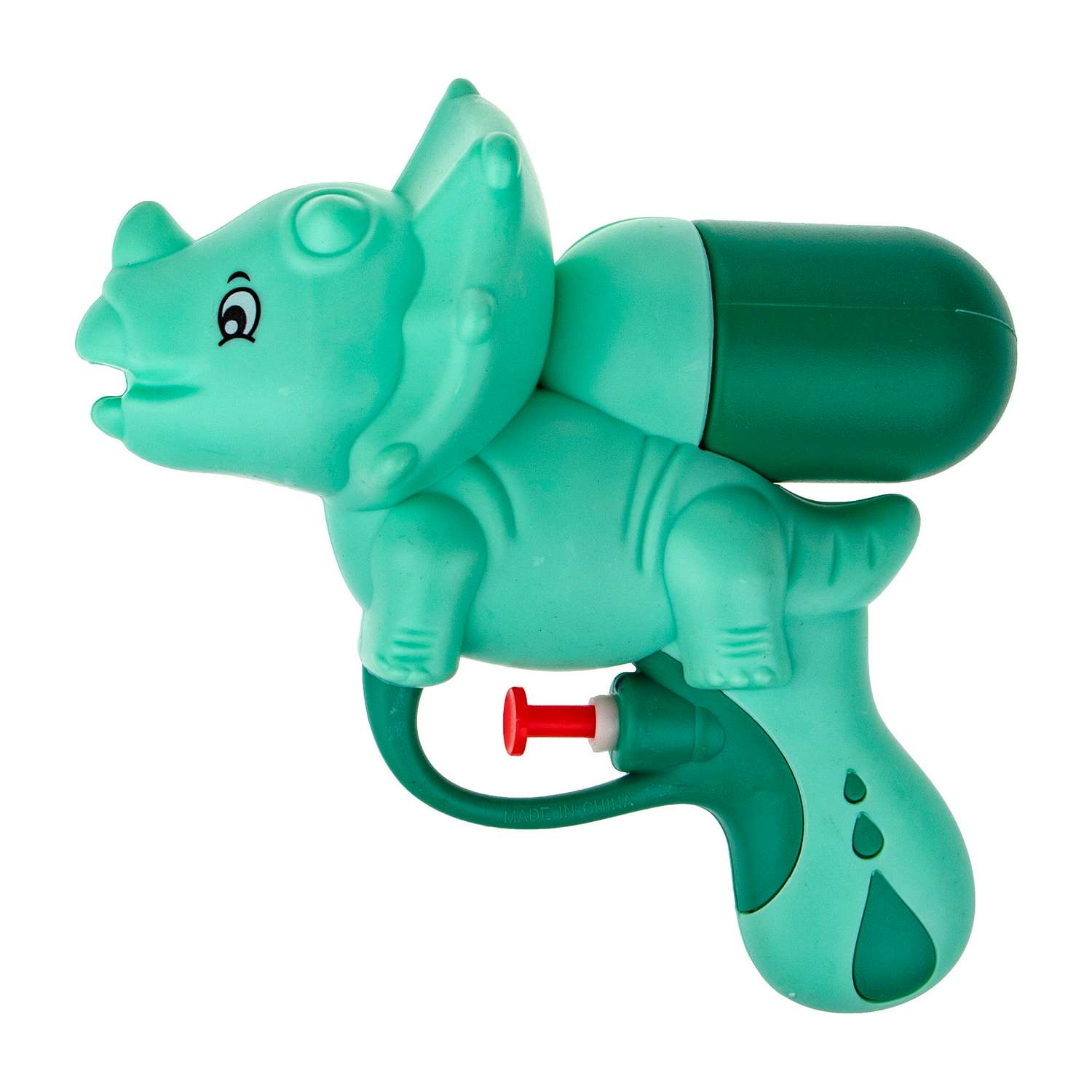 Водяной пистолет Аквамания 1TOY Динозавр детское игрушечное оружие для мальчиков и девочек игрушки для улицы и ванны - фото 1