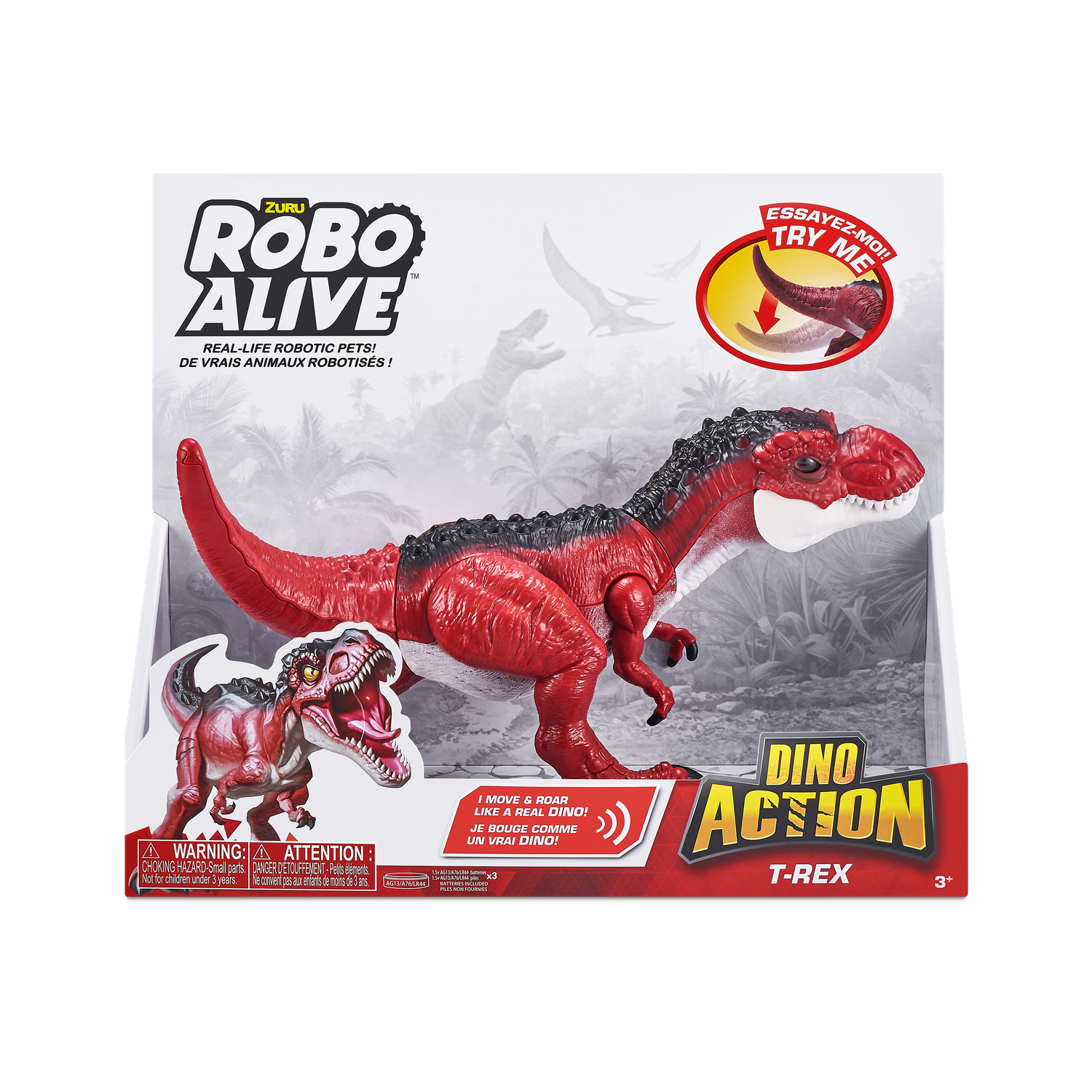 Фигурка Zuru ROBO ALIVE Т-рекс - фото 9