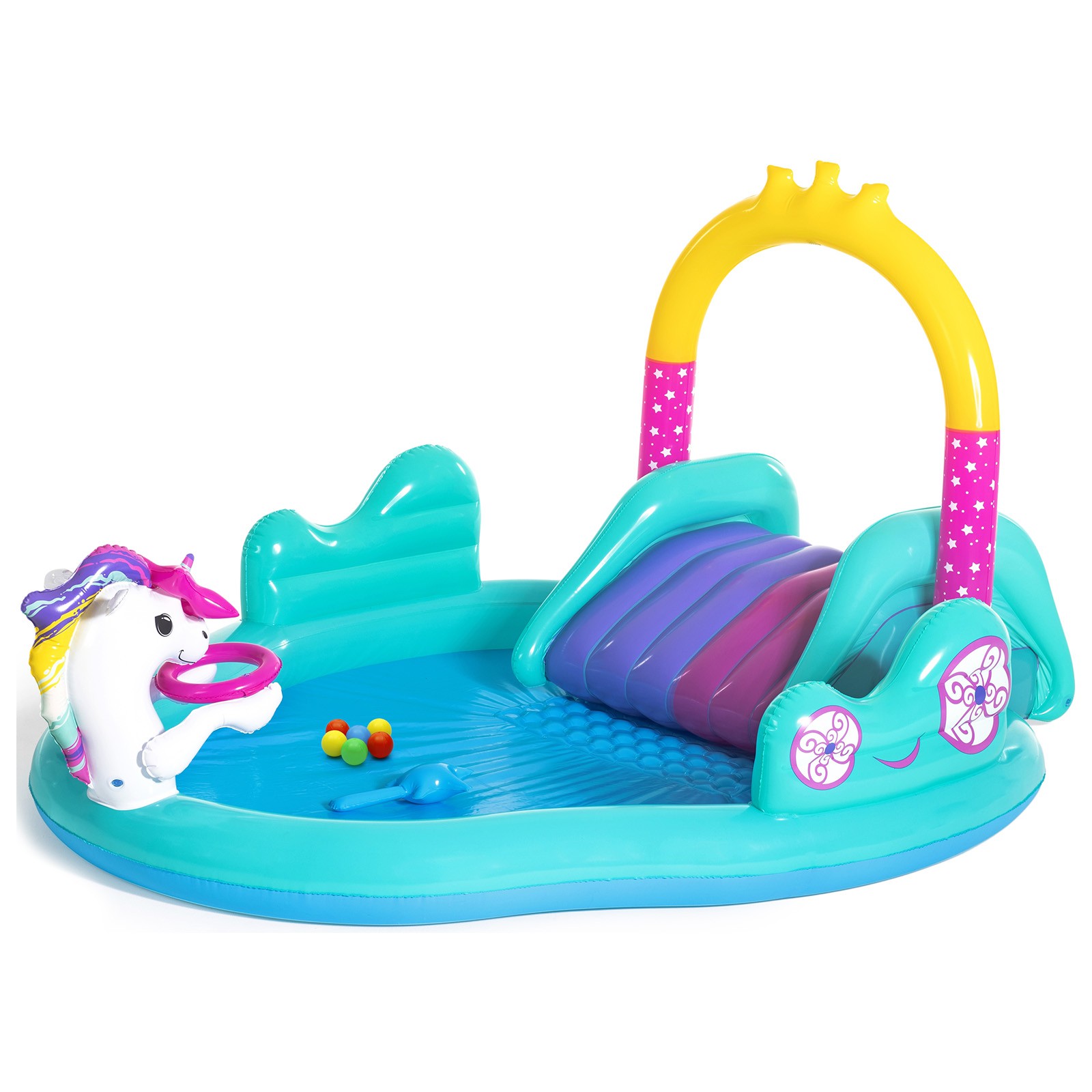 Игровой центр Bestway «Волшебный единорог» 274 х 198 х 137 см 53097 - фото 2