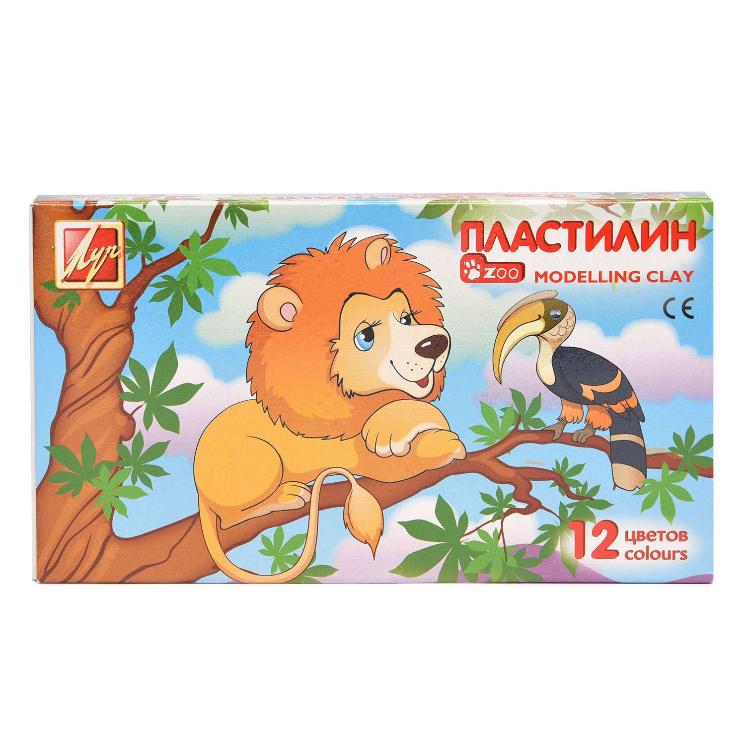 Пластилин Луч ZOO 12 цв - фото 4