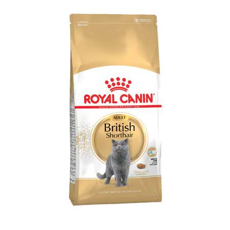 Корм сухой для кошек ROYAL CANIN British Shorthair 4кг британской короткошерстной породы