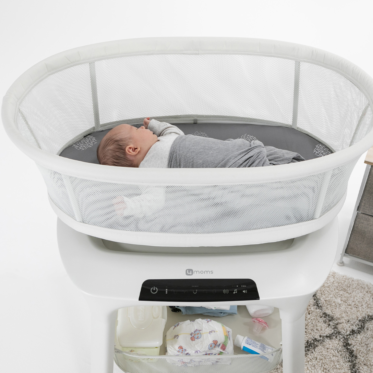 Колыбель 4Moms mamaRoo sleep купить по цене 39199 ₽ в интернет-магазине  Детский мир