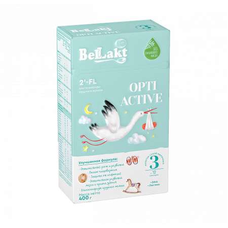 Напиток сухой молочный Беллакт «Bellakt Оpti Аctive 3» от 1 года 400г